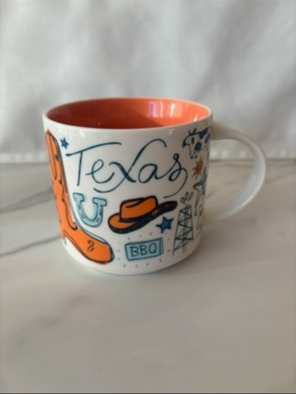Texas Been There Series Starbucks Mug 14 oz